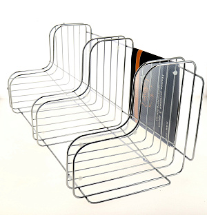 Полка Премиум угловая 27х27х62см 3 яруса, хромSWR-2224 000000000001181575