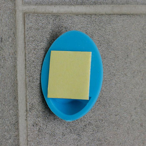 Набор крючков 6шт ДОЛЯНА Овал классик на липучке микс пластик 000000000001211450