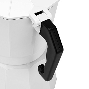 Кофеварка гейзерная 300мл индукция белый алюминий 000000000001220188