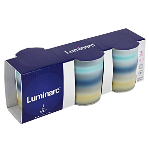 Набор стаканов Nordic Hevea Luminarc, 300мл, 3 шт. 000000000001171425