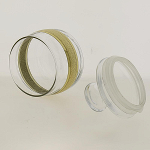 Банка для сыпучих продуктов 420мл ПРОМСИЗ Лоза стекло 000000000001190651