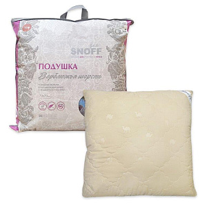 Подушка 70*70 для Snoff верблюжья шерсть 30%,  095347 000000000001176857
