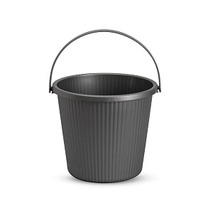 Ведро-стул 10л с крышкой вельвет в ассортименте полиэтилен 000000000001226283
