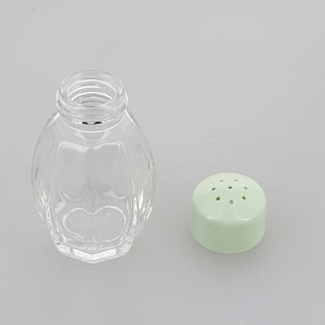 Набор диспенсеров для специй 45мл FACKELMANN ECOLUTION с держателем для зубочисток стекло биопластик 000000000001207719