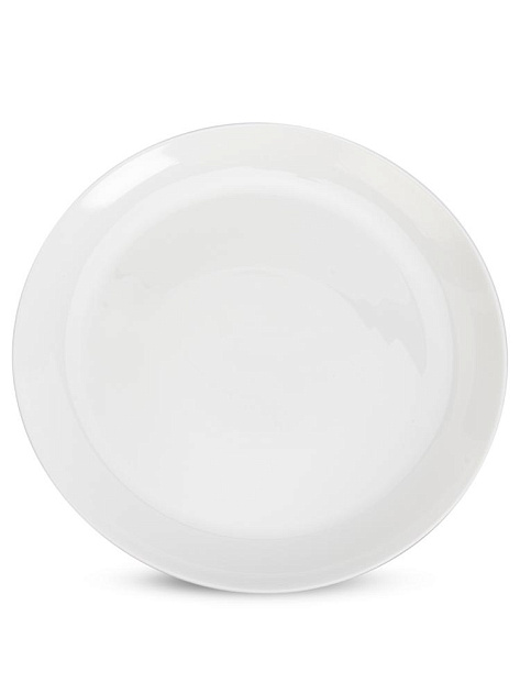 Тарелка обеденная 25см FARFORELLE белая стеклокерамика 000000000001229990