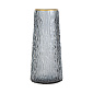Ваза Айс 22см серый