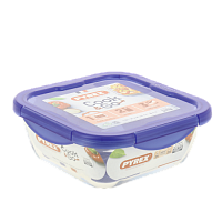 Форма для запекания 21х21см PYREX Cook&Go квадратная с крышкой стекло 000000000001208666