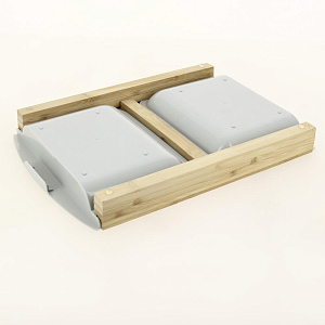 Доска разделочная TALLER с пластиковыми лотками дерево 000000000001202995