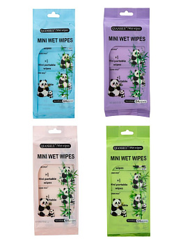 Набор влажных салфеток МИНИ 18х4см 8/8шт в ассортименте_ST 000000000001228715