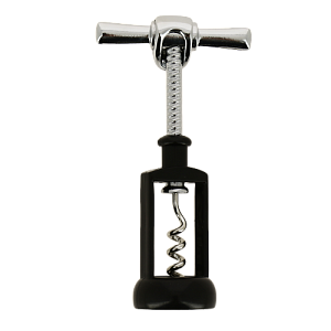 Штопор с держателем пробки 15см FACKELMANN металл/пластик 000000000001012369