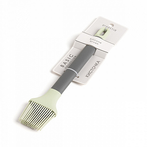 Кисточка кулинарная 27,5x5,4x1,7см DE'NASTIA idea зеленый силикон/нейлон/полипропилен 000000000001225971