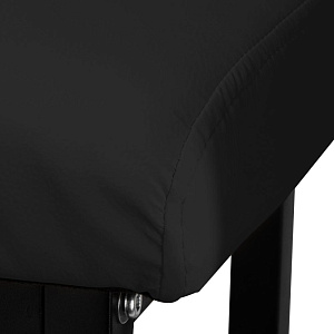 Обувница 2 яруса 60х32х45см LUCKY с мягким сиденьем черный металл 000000000001225848