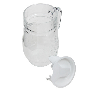 Кувшин Цветок Коралл, 1.5л, стекло 000000000001163445