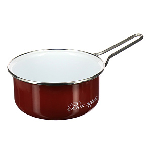 Ковш 1,5л VITROSS Bon appetit цилиндрическая форма эмалированная сталь 000000000001145513