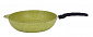 Сковорода 26см KUKMARA Trendy style съемная ручка антипригарное покрытие lime алюминий
