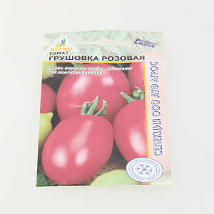 Семена пакет Томат Грушовка розовая 0,08г СА 000000000001115038