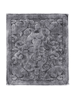 Коврик универсальный Стоунвош1 50х60 см 100%хл серый Турция M000092 000000000001199815