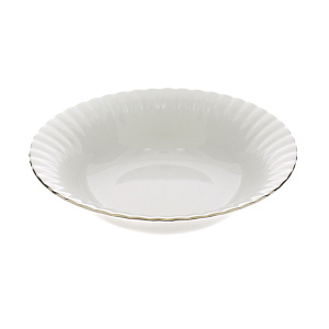 Салатник Платиновая отводка Porcelaine Czech Gold Hands, 23 см 000000000001136298