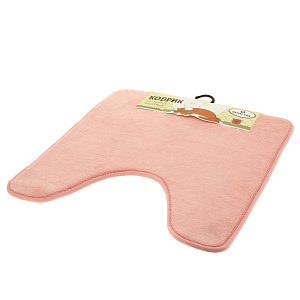 Коврик для туалета DE'NASTIA 50х50см memory розовый M111138 000000000001167693