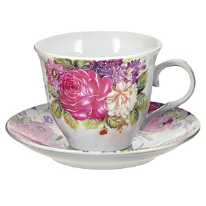 Чайный набор Цветы Olaff, 12 предметов 000000000001170949