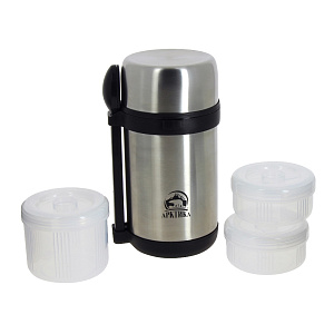 Набор пищевых термосов со столовыми приборами Артика, 1.5л, 3 шт. 000000000001086026