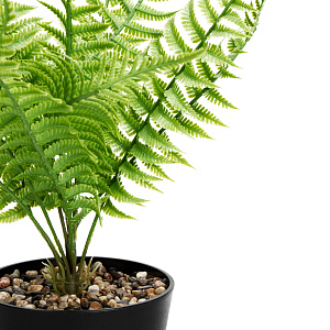Цветок искусственный растение Папоротник 45см в горшке 000000000001218508