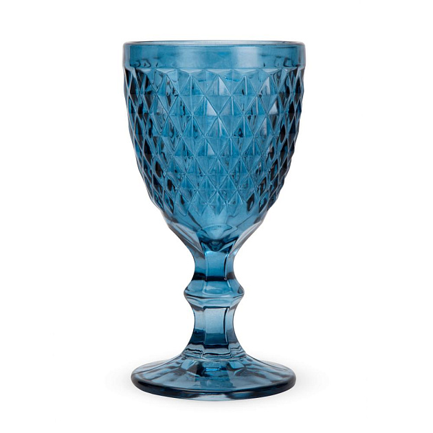 Набор кубков для вина 2шт 240мл синий стекло 000000000001224675