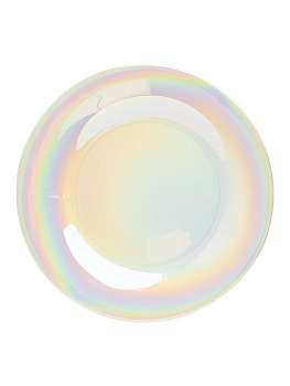 Тарелка обеденная 25см LUCKY белый жемчуг стеклокерамика 000000000001218946