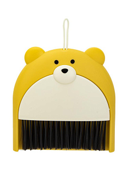 Совок с щеткой 16х6см МИНИ в ассортименте пластик 000000000001229821