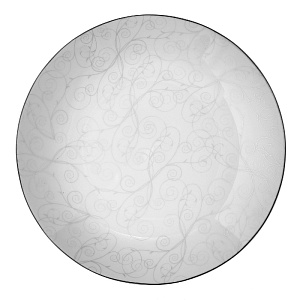 Тарелка десертная 20,5см, ESPRADO Florestina костяной фарфор 000000000001153676