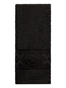 Полотенце 50х90см DE'NASTIA ТАЛИСМАН 1 черный хлопок-100% 000000000001215344