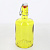 Бутылка 500мл с бугельным замком цветной лак желтый стекло 000000000001214069