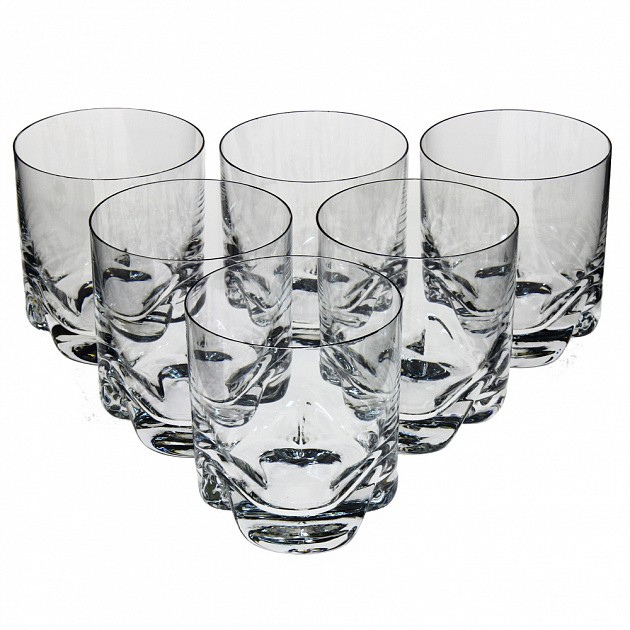 Набор стаканов Барлайн Трио Bohemia, 280мл, 6 шт. 000000000001089408