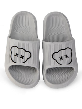 Сланцы мужские Bear 44-45 серый ЭВА 000000000001226928