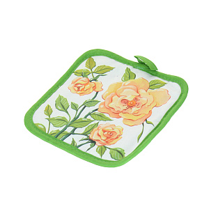 Набор прихватка и рукавица Розы Фото-графика Мультидом, хлопок, 2 предмета 000000000001133603