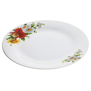 Тарелка обеденная 23см Букет 000000000001158595