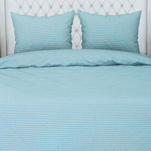 Комплект постельного белья 2-спальный ТРАДИЦИЯ Клеточка рис159 вид4/1 бязь хлопок 100% 000000000001207195