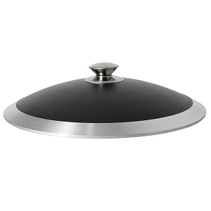 Кастрюля 10л KUKMARA с крышкой черный литой алюминий 000000000001008363