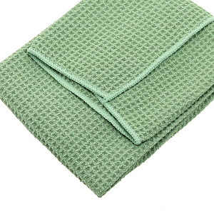 Салфетка вафельная DE'NASTIA 40х60см микрофибра T977009 000000000001124747