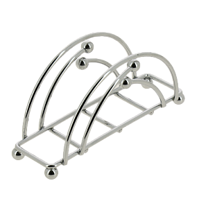 Подставка для салфеток 15х5,5х7см МУЛЬТИДОМ Арка металл 000000000001205879