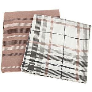 Комплект постельного белья 2спальное DE'NASTIA Классика сатин 50х70см-2шт new C010700 000000000001176396