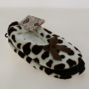 Туфли домашние (тапки) лео коричневый р.38-40 100%пэ J000077(38-40) 000000000001192955