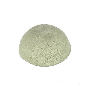Воздушный спонж для лица с зеленой глиной The Konjac Sponge company 000000000001127422