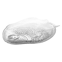MARINE Тарелка-рыба 35,5х25,4см PASABAHCE прозрачная стекло 10258 000000000001050339