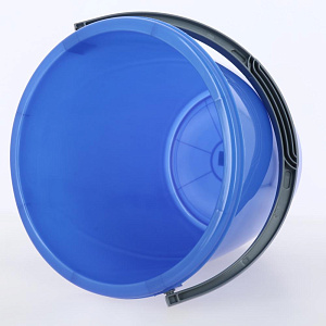 Ведро 12л ШЕФ ПОЛИМЕР. Экологически чистый ударопрочный материал.Усиленный Корпус.Утолщенное дно. Бортик усилен ребрами жесткости. Синее. Полипропилен 000000000001209406