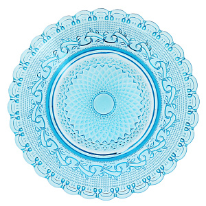 Блюдо Blue МФК, 25 см, стекло 000000000001161877