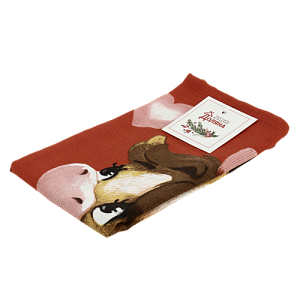 Полотенце "Доляна" Любви в Новом Году 35х60см, 100% хлопок 160г/м2 5059197 000000000001202355