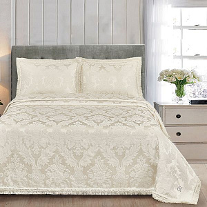 Набор ЕВРО Ингроссо(Молоко)Покрывало:240х260см(1шт)Наволочки:50х70см(2шт).80%Хлопок/20%Бамбук.SR56-199-2.4. 000000000001200043