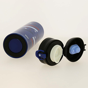 Термокружка 500мл MOULIN VILLA Captain America синий нержавеющая сталь 000000000001195831