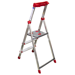 Стремянка, 3 ступени, алюминий 000000000001109966